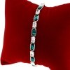 4227 Bransoletka elegancka złota 17+3cm pozłacana 14k Xuping Austrian Crystal